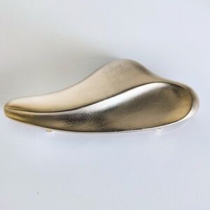 Ben Amun Vintage Modernist Champagne Gold Color Brooch
